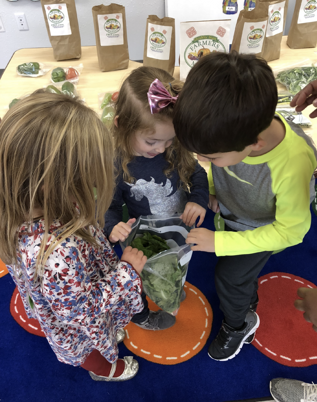 Frew Mill Classrooms Take Home Grown Vegetables for Family Feast ...